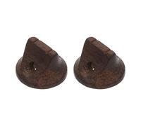 CONGARTENO 2 piezas Puente de Ébano para Erhu Profesional Accesorio Práctico de Resistente Mejora Tono y Sonido para Músicos Principiantes y Profesionales