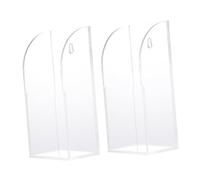 CONGARTENO 2 Piezas Soporte de Pared para Distancia Acrílico Caja Organizadora Ligera y Resistente para Aire Acondicionado y Teléfono Cocina y Dormitorio Unidades