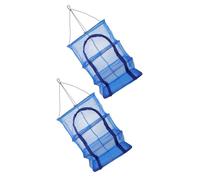 CONGARTENO 2 Piezas Unidades de Secado Plegable Resistente para Pescado Verduras Frutas con Malla Protectora Antimoscas para Cocina