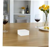 CONGARTENO 20 Piezas Poliestireno Espuma Dummies para Tartas Cuadradas Falsos para Decoración DIY Manualidades Cumpleaños Boda