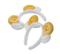 CONGARTENO 2piezas Diadema De De Peluche Para Accesorios De Fiesta Para Halloween y Cosplay Diadema y Para Celebraciones