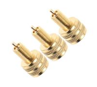 CONGARTENO 3 Piezas Adaptadores de Válvula para Ruedas de Camión Acoplamientos de Inflador de Resistentes Accesorios para Inflado de Neumáticos de Vehículos Compatibles con Válvulas Estándar