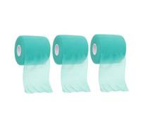 CONGARTENO 3 Piezas De Elástica Deportiva Envoltura De Cinta Atlética Pre-envoltura Atlética Elástica Cinta De Espuma Verde Esponja