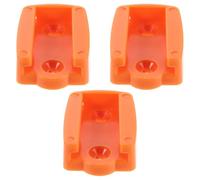 CONGARTENO 3 Piezas Soporte para Exprimidor Automático de Naranjas de Plástico Naranja, Repuesto 3 Piezas para Máquina Exprimidora Eléctrica, Accesorio Compatible para Uso Profesional en