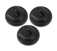 CONGARTENO 3 piezas Soporte para Micrófono de Radio Cb de Clip para Micrófono de Radio de Coche y Moto Soporte Resistente y Seguro