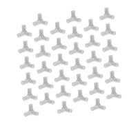 CONGARTENO 36 Piezas Conectores de Plástico para Toldo Juntas Ángulo Recto para Estructura de Repuestos para Sombrillas de Patio Refuerzo Estable para Actividades