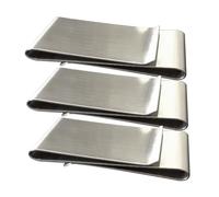 CONGARTENO 3piezas Billetera Clip para Billetes Tarjetero Hombre Resistente y Elegante