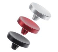 CONGARTENO 3piezas Botones De Disparador De Cámara Aleación De Aluminio Suaves y Cóncavos para Control Rápido y Preciso Compatible La Mayoría De Modelos De Cámaras