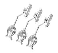 CONGARTENO 3piezas Pinzas Metálicas para Carpeta de Partituras de Marcha Soporte para Partituras de Trompeta Clip para Música de Banda de Marcha Adapta Trombón y Trompeta para Conciertos