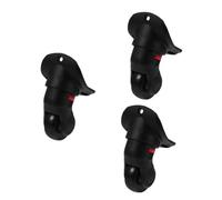 CONGARTENO 3piezas Ruedas De Equipaje Desmontables para Maletas Reemplazo Fácil y Práctico De Ruedas De Trolley Diseño Giratorio para Navegación Fluida Aeropuertos y Estaciones De Tren