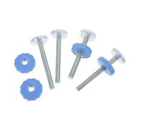 CONGARTENO 4 Piezas de Pernos Adaptadores M10 X 80 Mm para Puertas de Seguridad Infantiles, Tornillos de Repuesto Montados a Presión, Kit Compatible Barreras para Bebés y Mascotas,