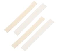 CONGARTENO 4 piezas Kit de Tiras de Fieltro Autoadhesivas para Práctica y Silencio de Instrumentos de Viento Compatible con Clarinete Saxofón y Flauta Absorbe Impactos y Reduce Ruido para