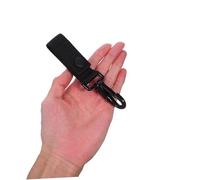 CONGARTENO 4 Piezas Mosquetón Táctico Resistente para Cinturón Negro Portabotellas con Clip Rápido para Senderismo Escalada y Camping