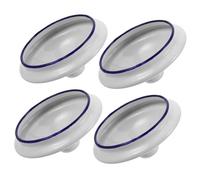 CONGARTENO 4piezas Tapas de Repuesto para Teteras Esmaltadas Redondas para Tazas de Té Cocina Hotel Accesorio Decorativo