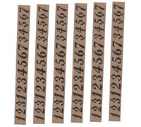 CONGARTENO 6 Pegatinas para Lengua Escala Musical, Adhesivas Removibles sin Residuo, Herramienta de Aprendizaje para Principiantes y Niños en Práctica Diaria