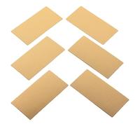 CONGARTENO 6 Piezas Espaciadores para Pastillas Doble Bobina Guitarra Anillos Dorados para Humbucker Accesorios Aplicables para Reparación y Mejora de Sonido