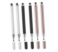 CONGARTENO 6 Piezas Lápices Stylus Capacitivos Alta Sensibilidad Control Preciso Compatible con Smartphones y Tablets para Dibujo y Escritura Pantallas Táctiles
