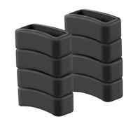 CONGARTENO 8 piezas Soporte para Correa de Reloj de Silicona Suave Antideslizante Compatible con Garmin Forerunner Accesorios para Correas Deportivas