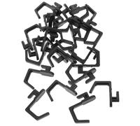 CONGARTENO Accesorios Organizadores de Ganchos para Tableros Perforados, 24 Unidades Duraderas de Metal para Colgar Herramientas en Taller y Ferretería