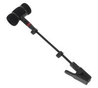 CONGARTENO Adjustable Saxophone Microphone Clip Lightweight Wireless Mic Holder Clamp For Brass And Woodwind Instruments Quick Installation For Stage Performance