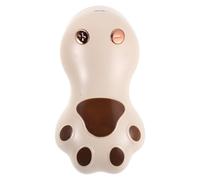 CONGARTENO Afeitadora de Telas Quitapelusas Recargable con Seis Cuchillas, Diseño Pata de Gato, Color Marrón Claro, Herramienta Portátil para Eliminar Pelusas de Suéteres, Ropa y Sofás, Uso