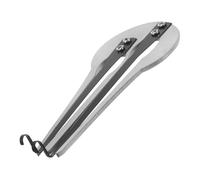 CONGARTENO Arpa de Boca Portátil de Aleación Plata, Instrumento Musical Étnico Variedad Única de Melodías, Cómodo para Labios y Dedos, Adecuado para Prácticas de Meditación