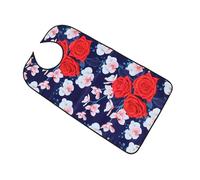 CONGARTENO Babero Adulto para Mujeres y Ancianos Reutilizable y Lavable con Diseño Ergonómico y Cierre Trasero Fácil Protección Duradera contra Manchas Material Tpu y Resistente para Uso