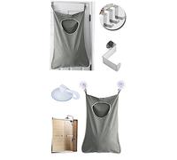 CONGARTENO Bolsa de Almacenamiento para Ropa de Oxford Colgante tras Puerta Resistente y Portátil Gran Capacidad Organizador Duradero para Dormitorio Baño y Armario Color Blanco