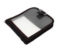 CONGARTENO Bolsa Organizadora con Cremallera para Señuelos de Pesca Almacenamiento Compacto para Cebos de Calamar y Camarones Diseño Portátil con Ventana Transparente para Viajes de Pesca al