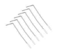 CONGARTENO Brazo de Trémolo Metálico de 5 MM para Guitarra Eléctrica Juego de 6 Palancas de St Accesorio de Repuesto Resistente y Compatible para Técnicas Cambios de Tono Rápidos