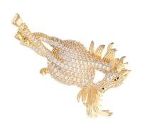 CONGARTENO Broche de Caballo con Cristales Brillantes Diseño Resistente Aleación Accesorio Versátil para Mujer y Hombre para Eventos y Amantes del Zodiaco Chino