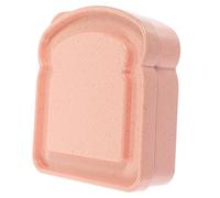 CONGARTENO Caja para Sándwiches Portátil Rosa, Contenedor Sellable para Alimentos Pequeños, Almacenamiento Tapa Segura, Apto para Picnic, Trabajo y Escuela, Caja Fiambrera Ligera y Práctica