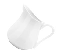 CONGARTENO Cerámica Jarra Espumadora con Asa para Café Leche Salsa Uso Doméstico y Profesional Resistente y Multifuncional