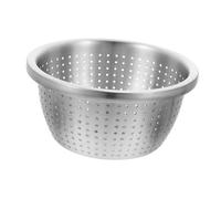 CONGARTENO Cesto Colador Drenaje de Acero Inoxidable Resistente y Multifunción para Lavar Frutas Verduras y Arroz Cesta para Fregadero Menaje Cocina Práctico y Duradero