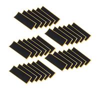 CONGARTENO Cinta de Agarre Antideslizante para Fingerboard 30 Unidades Espuma Negra de Alta Fricción 38X110 MM Almohadillas Adhesivas para Mini Tablas y Finger Skate Accesorios para