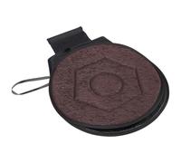 CONGARTENO Cojín Giratorio para Asiento de Coche 360° Café Acolchado Cómodo Transpirable, para Personas Mayores y Embarazadas, Uso Interior y Viajes, Accesorio Automotor Seguro y Portátil