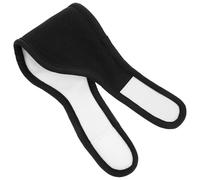 CONGARTENO Compresa Cervical de Aceite de Ricino Reutilizable Tejido Suave Negro Envoltura Cuello para Dormir Terapia Aceites Esenciales Paquete de Cuidado Natural para Mujer