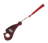 CONGARTENO Contador Digital de Cuentas de Oración Budista Mini Herramienta Portátil para Contador Manual de Dedos Madera Roja Batería Incluida Seguimiento Automático para Prácticas