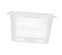 CONGARTENO Contenedor para Cocción Lenta Transparente Recipiente Multiusos para Almacenamiento de Verduras Resistente Temperatura para Sous Vide y Olla Cocción