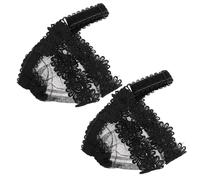 CONGARTENO Correas Ajustables para Zapatos de Tacón Alto Negras Antideslizantes y Desmontables Soporte Cómodo para Evitar Caída del Talón Accesorio Práctico para Caminar sin Fatiga