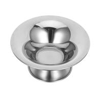 CONGARTENO Cuenco de Acero Inoxidable para Helado y Postres con Base Bol Decorativo para Salsa y Ensalada Taza para Servir Pudin Cereales y Frutas Resistente y Reutilizable