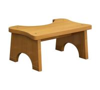 CONGARTENO de Madera Estable para Baño y Baño Infantil Reposapiés Compacto Antideslizante para Adultos y Soporte Resistente y Duradero para Uso Hogar