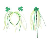 CONGARTENO Diadema de y Varita Mágica para Fiesta de San Accesorios Cómodos para Adultos y Disfraz Festivo para Celebración y Cosplay