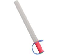CONGARTENO Espada de Utilería EVA para Esgrima Espuma Segura y Ligera Tamaño Único Color Blanco Adecuado para Fiestas Cosplay y Espectáculos Accesorio Reutilizable para Entrenamiento y