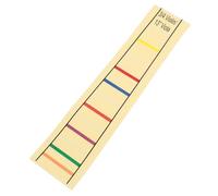 CONGARTENO Etiqueta Adhesiva para Diapasón de Marcador de Posición Color Amarillo para Principiantes Fácil de Colocar y Quitar Accesorio Duradero para Práctica y Aprendizaje