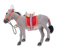 CONGARTENO Figurita Realista de Burro de Plástico Resistente Modelo para Decoración y Juguetes Educativos para Fiestas y Aprendizaje Infantil Color Aleatorio Color Aleatorio