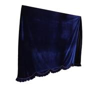 CONGARTENO Funda Antipolvo para Piano Vertical de Terciopelo Lavable y Reutilizable Completa con Diseño de Macramé Decorativo Protección Duradera para Teclas y Cuerpo