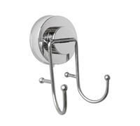 CONGARTENO Ganchos Dobles sin Taladro Acero Inoxidable Súper Resistentes con Ventosa para Baño Cocina Multifuncional Fácil Instalación Reutilizables sin para Superficies