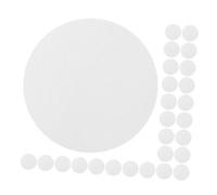 CONGARTENO Hojas Deshumidificadoras Redondas 3 Cm 100 Unidades Fibras Vegetales Transparentes Reutilizables para Latas de Galletas y Contenedores de Snacks Conservación Alimentos Hogar