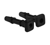 CONGARTENO Insertos De Postes De Reposacabezas Ajustables De Plástico Bloqueo, 2 Piezas Para Asientos Delanteros y Traseros De Automóvil, Diámetro 12,7 Mm Para Mayor Estabilidad En Conducción